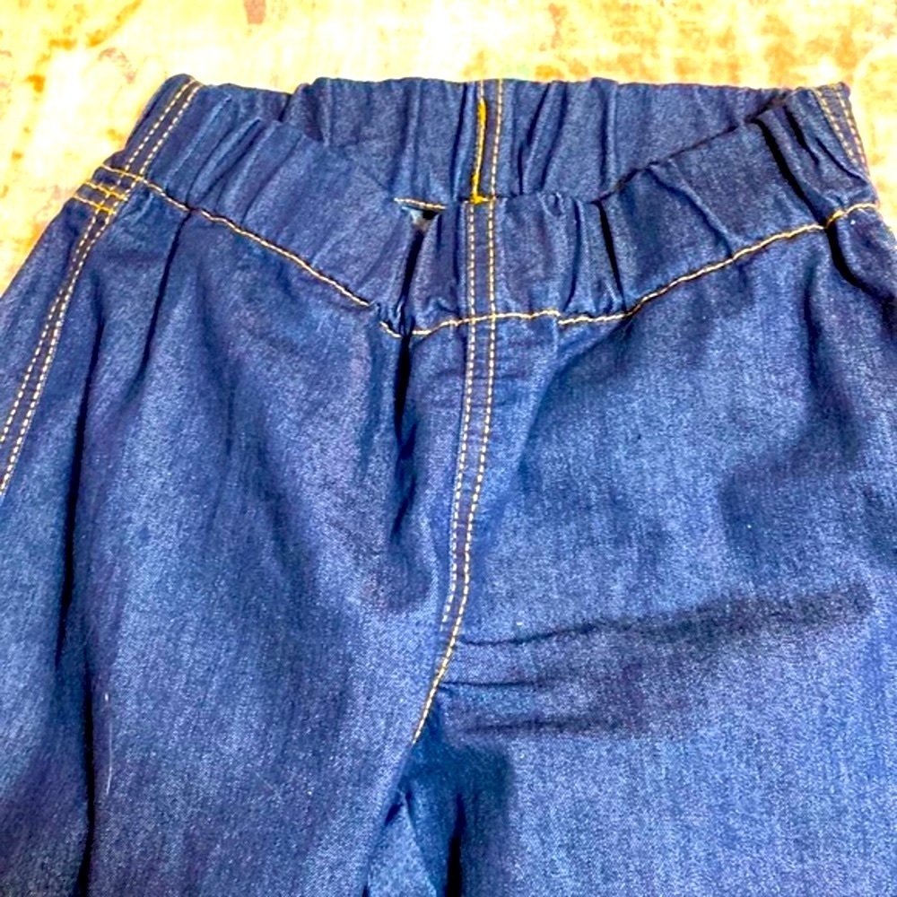 H&M DIVIDED DARK JEANS LEGGINGS JEGGINGS Size 6 NWOT - Picture 3 of 9